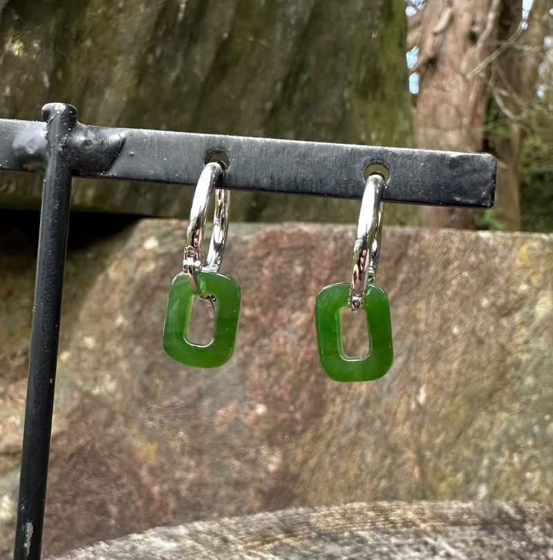 Rectangle Earrings, 3063
