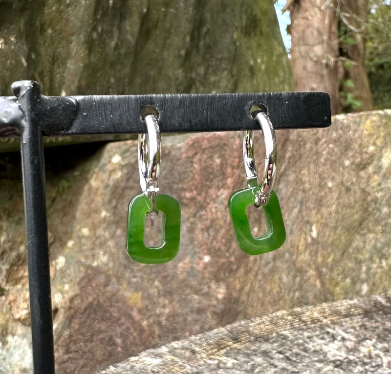 Rectangle Earrings, 3063