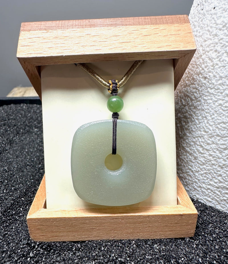 Square, Texture Pi Pendant, 30mm