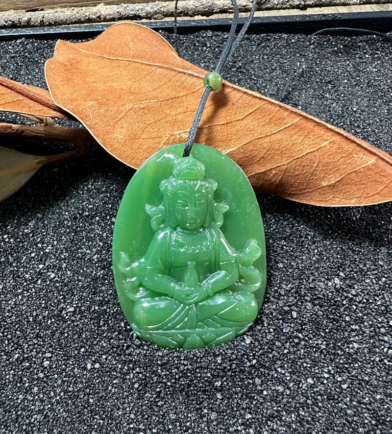 AA Canadian Guanyin Pendant - 3