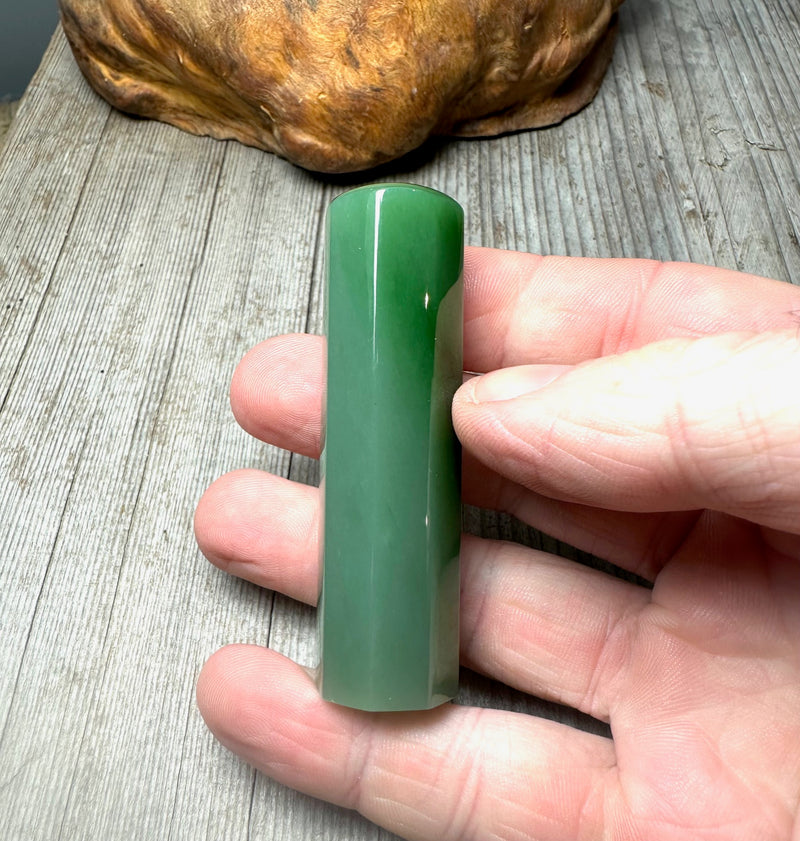 Siberian Jade Stamp, 70mm