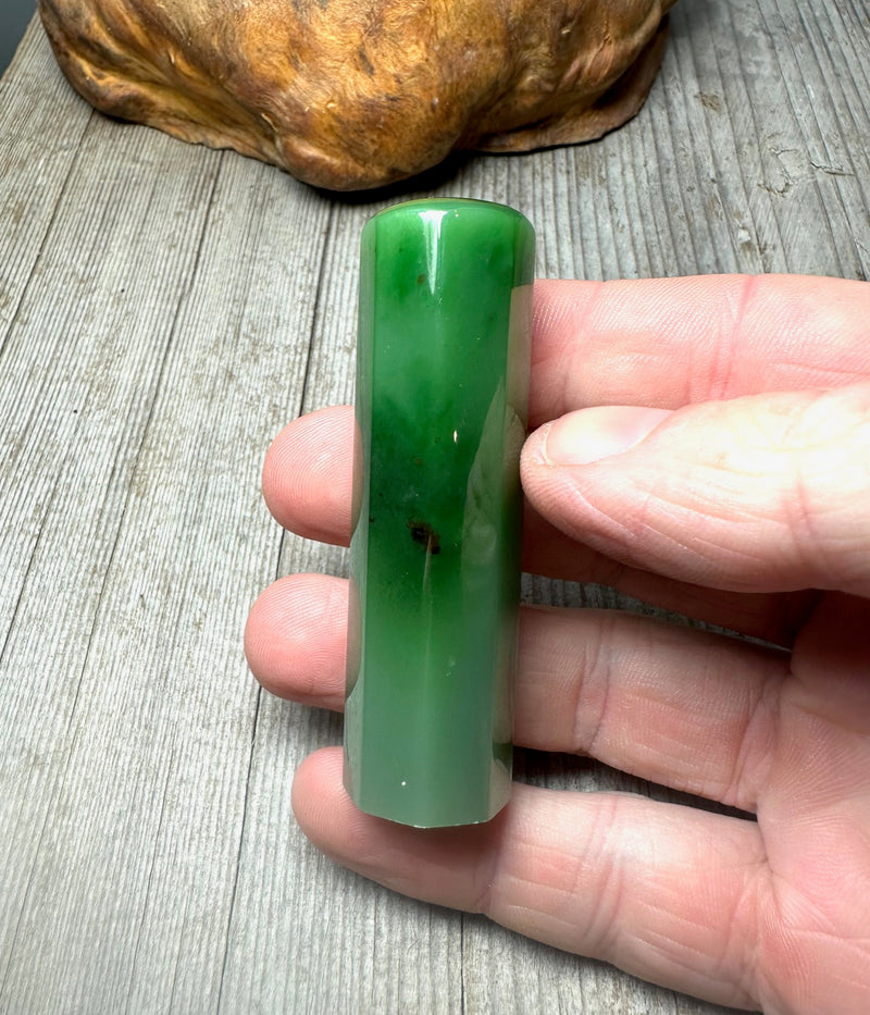 Siberian Jade Stamp, 70mm