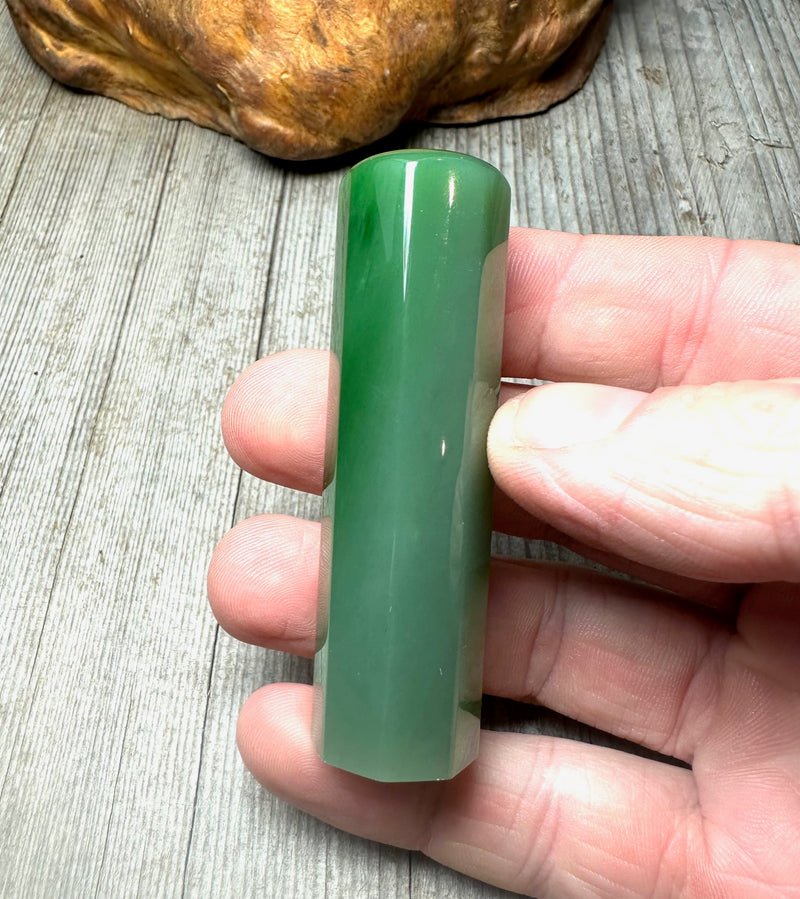 Siberian Jade Stamp, 70mm