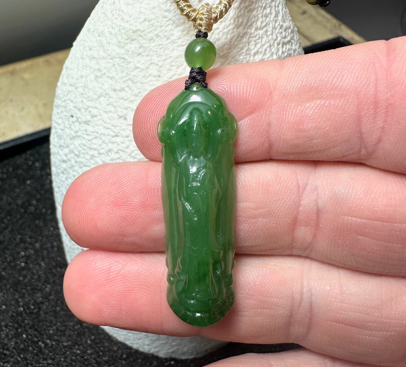 Siberian Guanyin Pendant - 43mm
