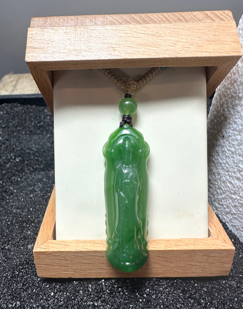 Siberian Guanyin Pendant - 43mm