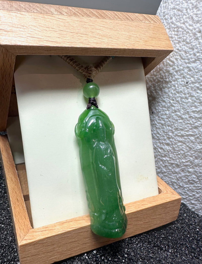 Siberian Guanyin Pendant - 43mm