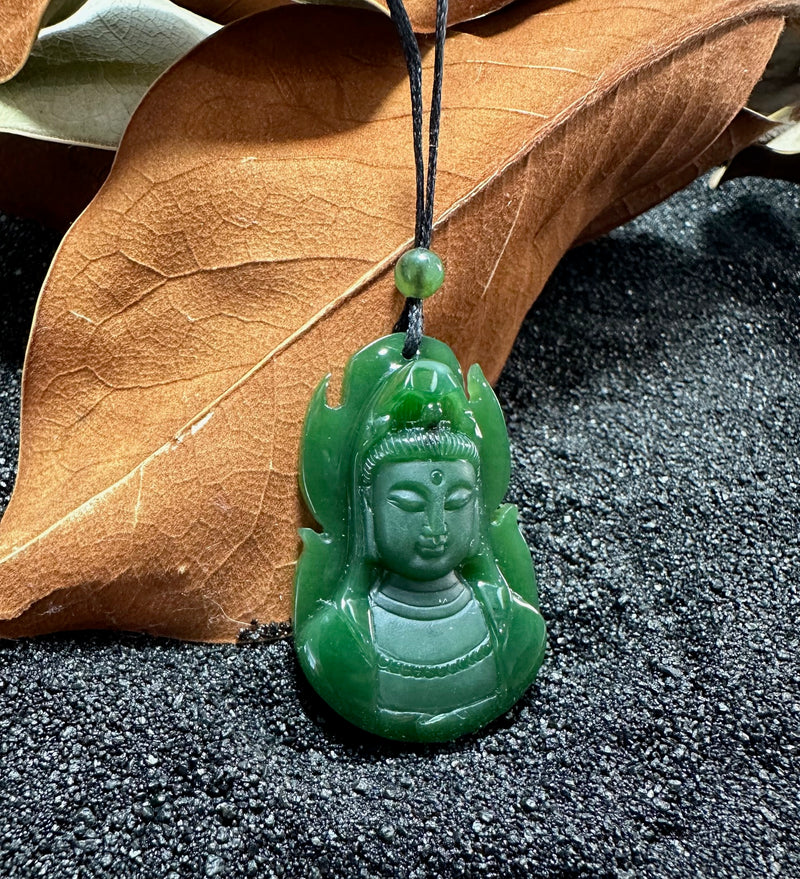 AA Canadian Guanyin Pendant -29