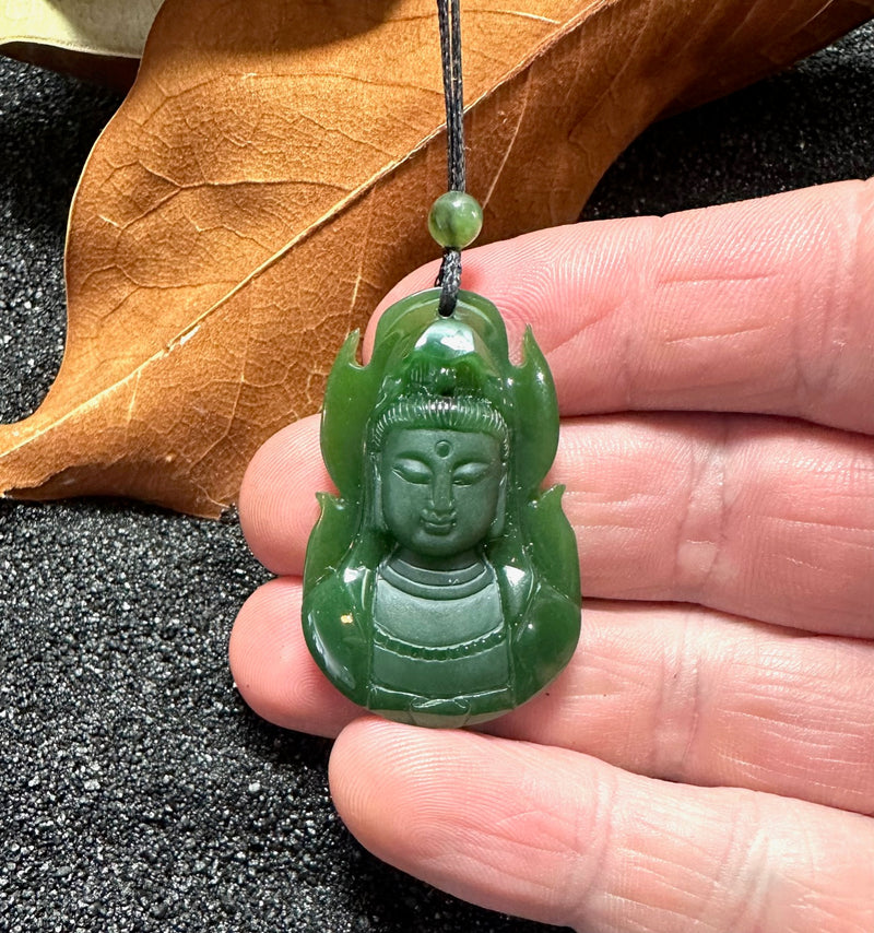 AA Canadian Guanyin Pendant -29