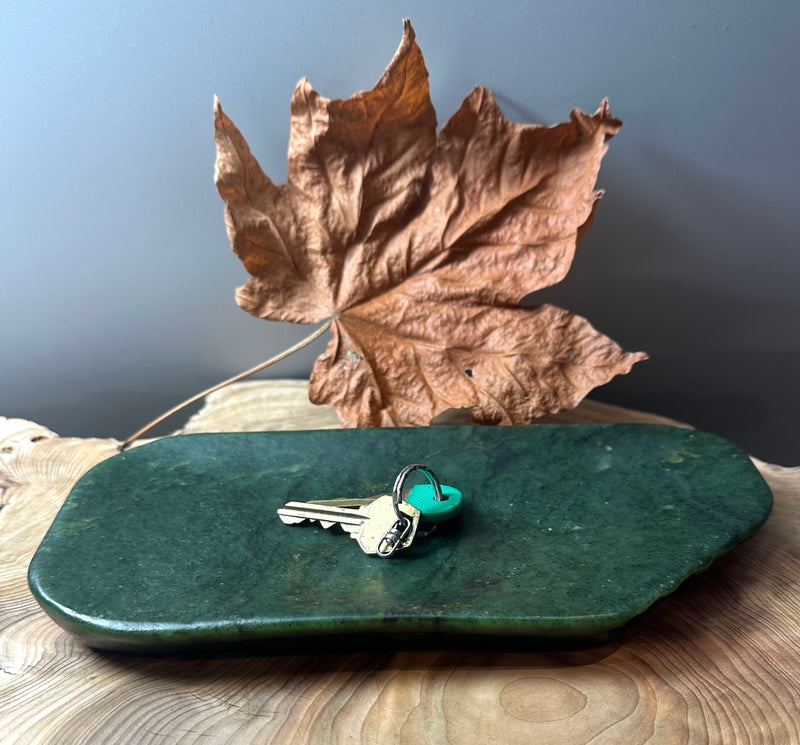 Canadian Nephrite Jade Dish - 9.75 (2)