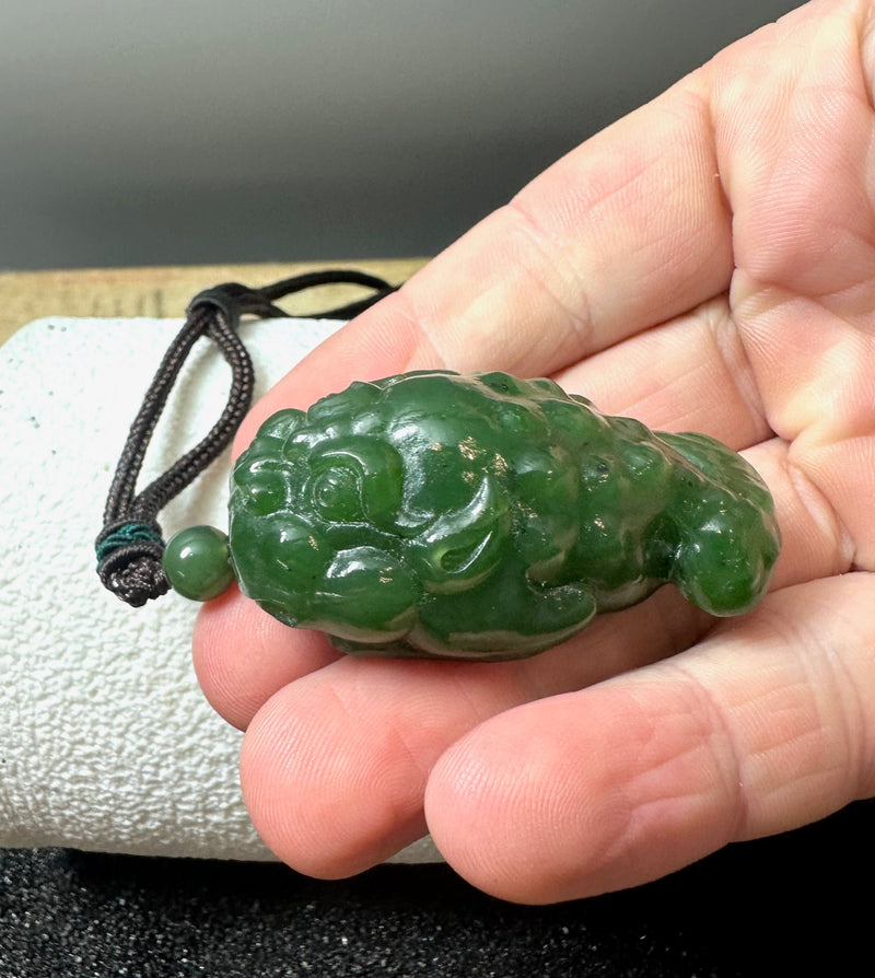 Large 3 Legged Toad Pendant, Only 1