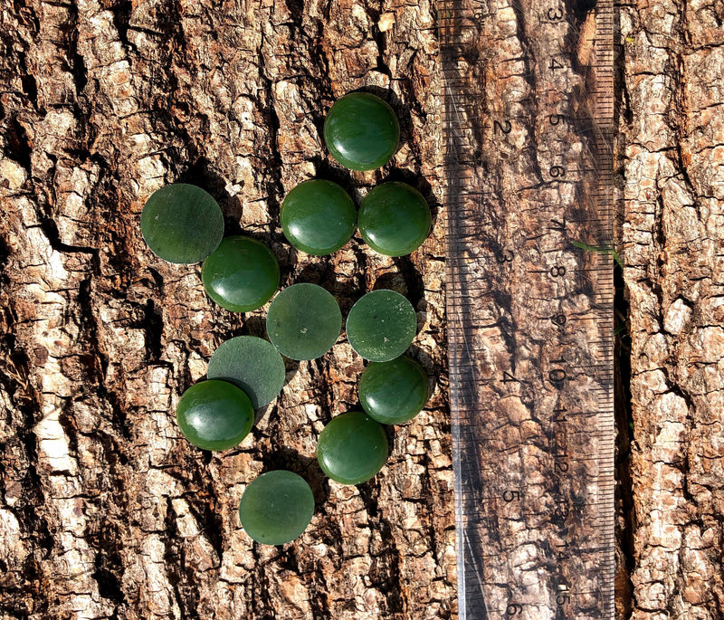 Jade Cabochon Round - 15mm