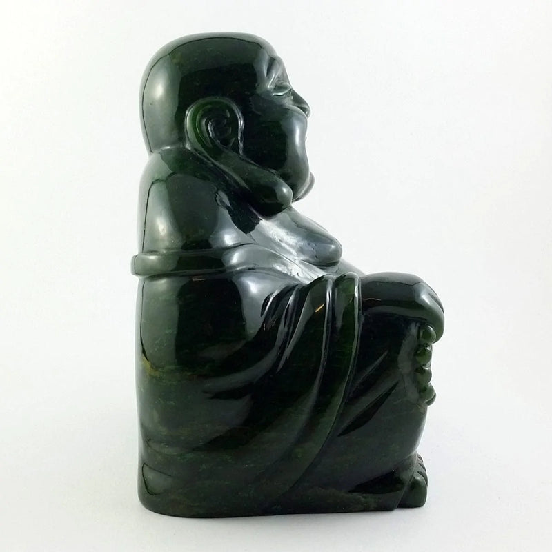 Jade Buddha Happy 6" - The Jade Store