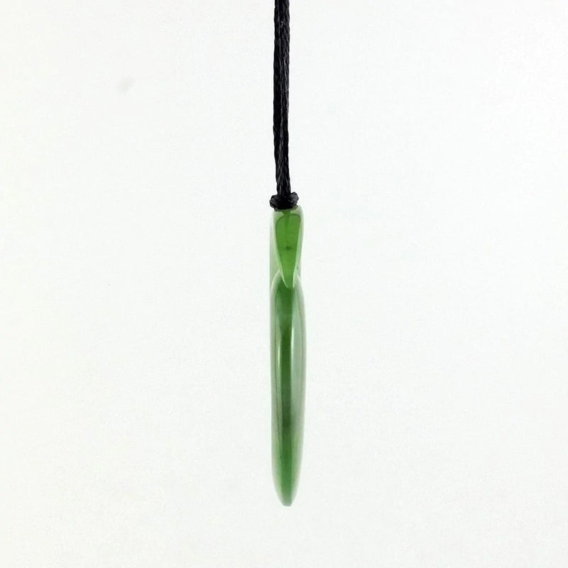 Jade Pendant - Koru 28mm - The Jade Store