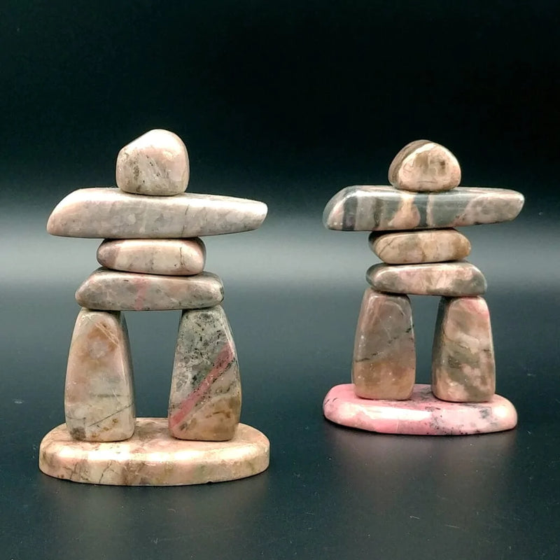 Rhodonite Inuksuk 3.5" - The Jade Store