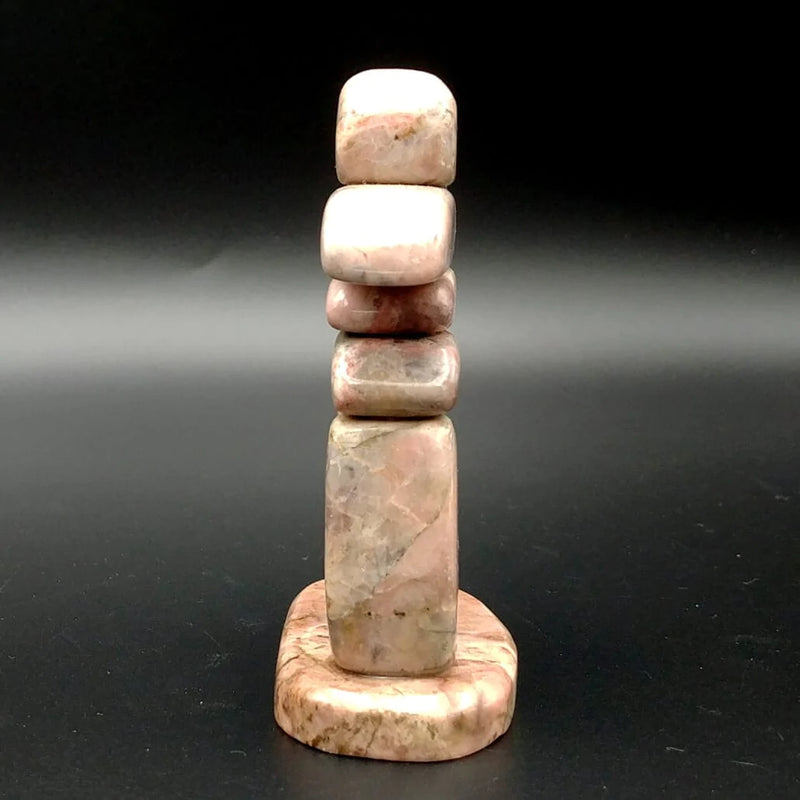 Rhodonite Inuksuk 3.5" - The Jade Store