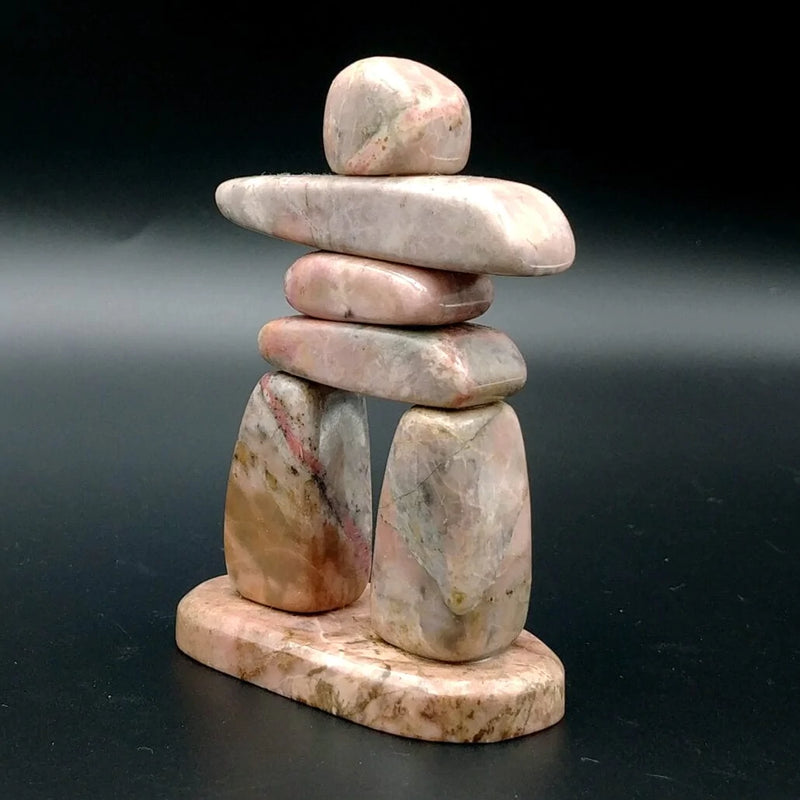 Rhodonite Inuksuk 3.5" - The Jade Store