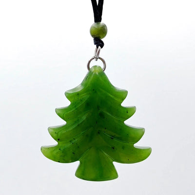 Jade Pendant - Pine Tree - The Jade Store