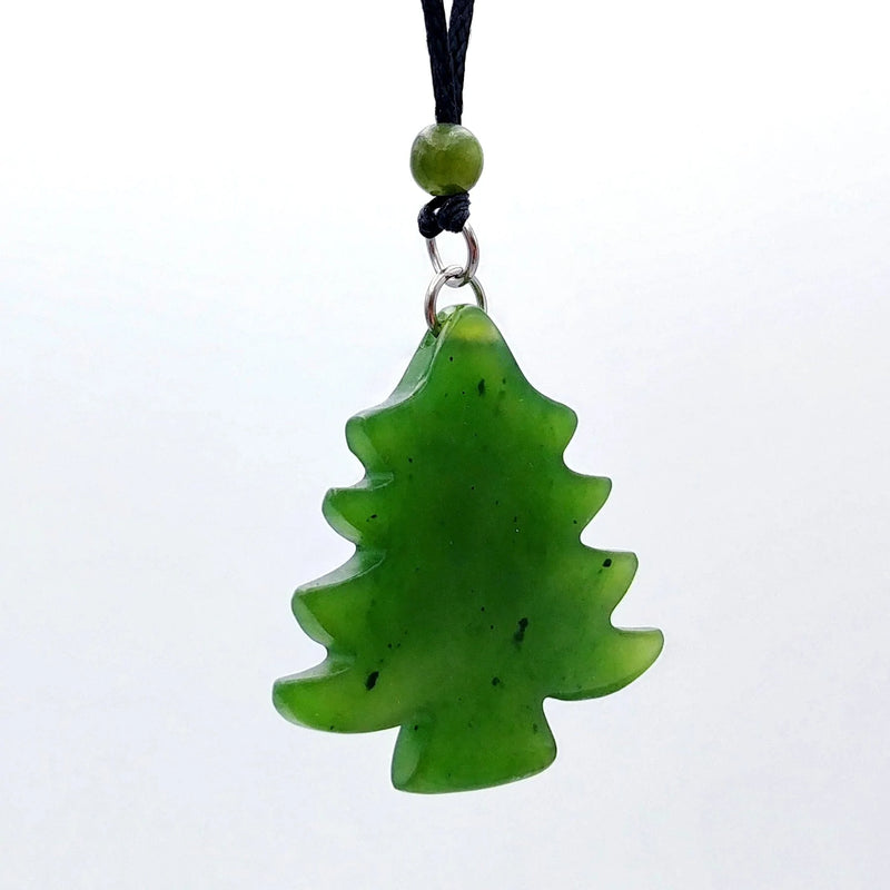 Jade Pendant - Pine Tree - The Jade Store