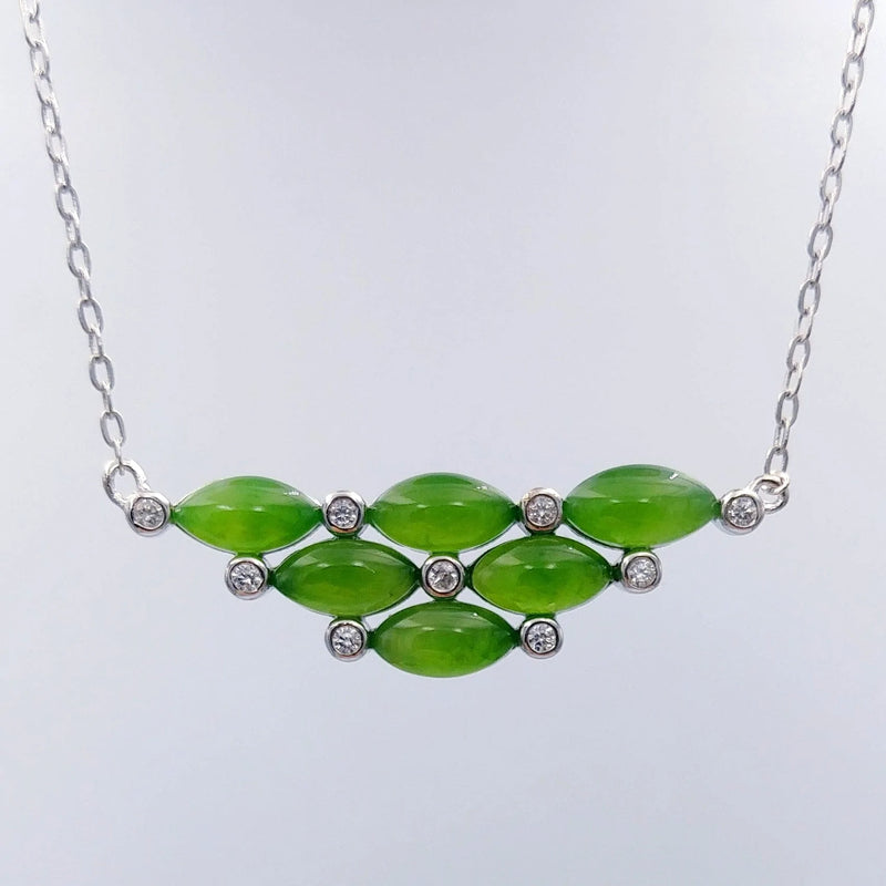 Jade Pendant - Mini Bib - The Jade Store