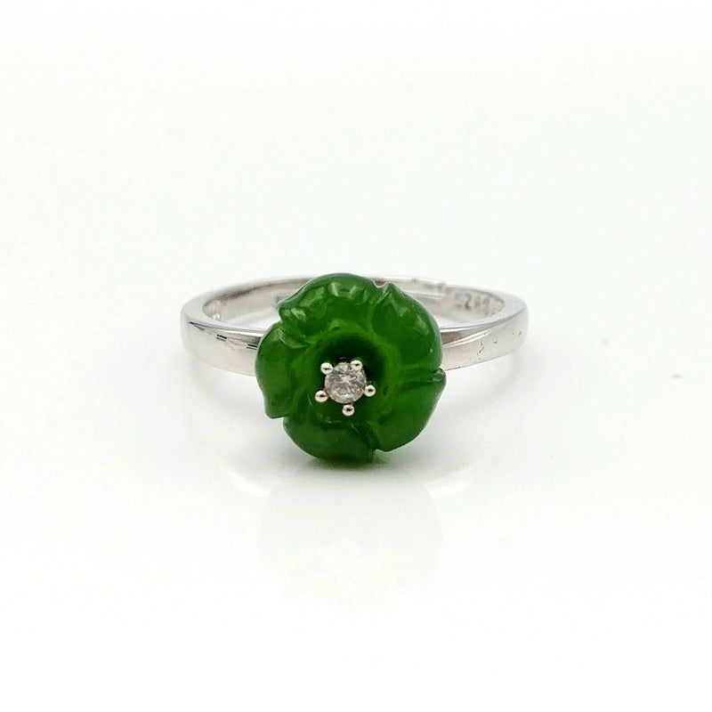 Jade Ring - Pumpkin - The Jade Store
