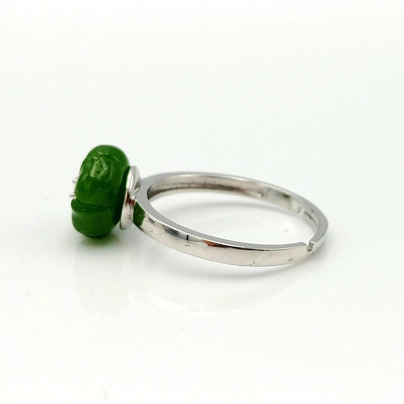 Jade Ring - Pumpkin - The Jade Store
