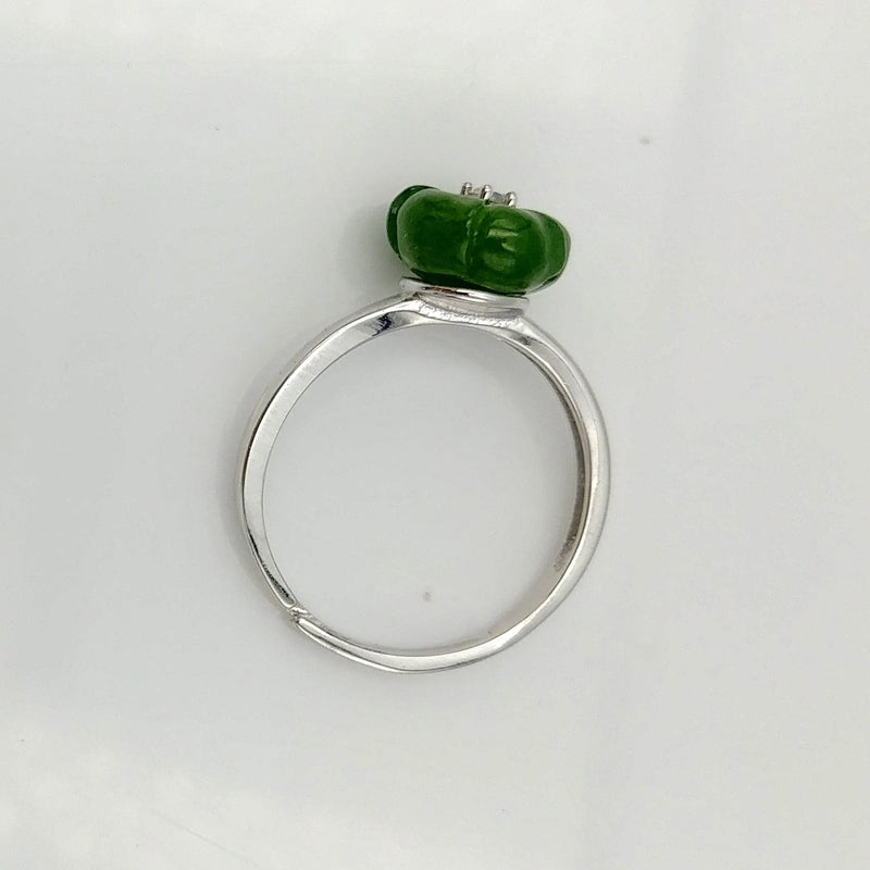 Jade Ring - Pumpkin - The Jade Store