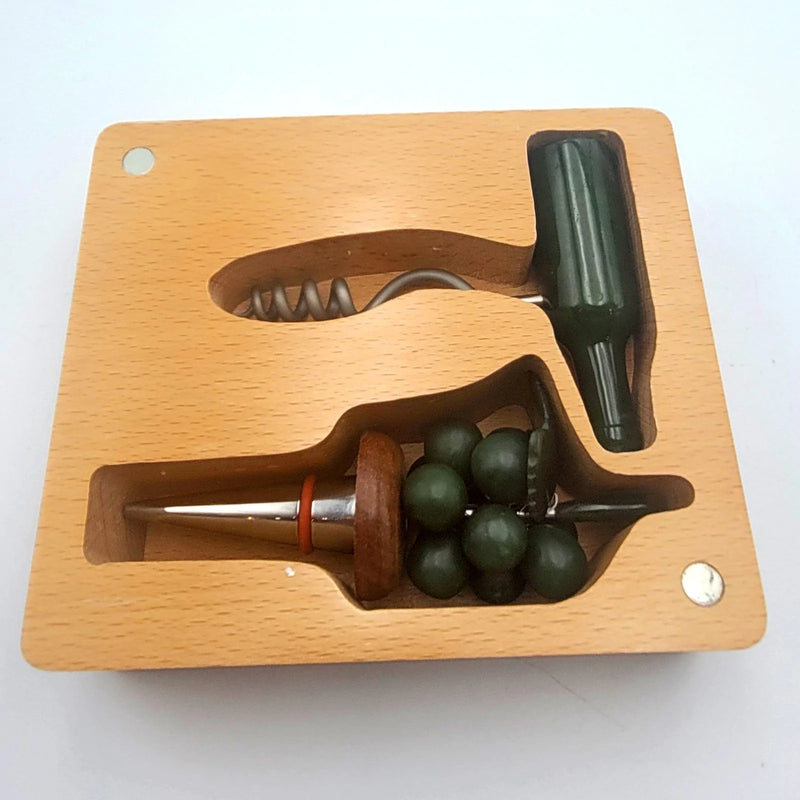 Jade Wine Stopper & Corkscrew Set - The Jade Store