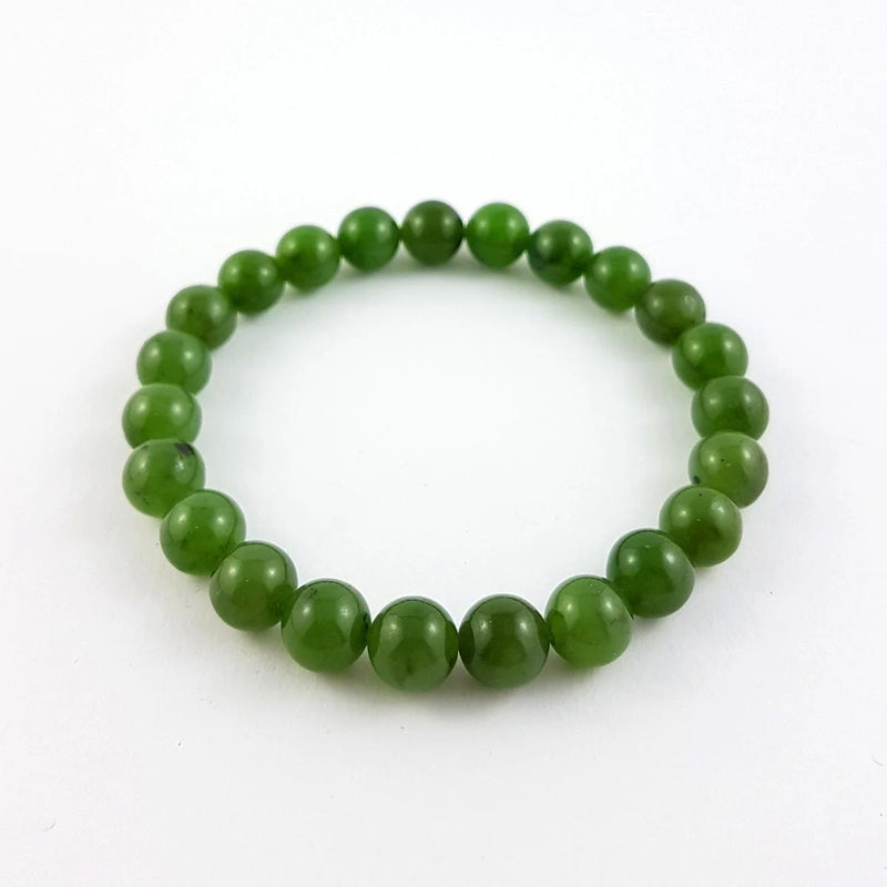 Jade Bracelet – 8mm Bead - The Jade Store