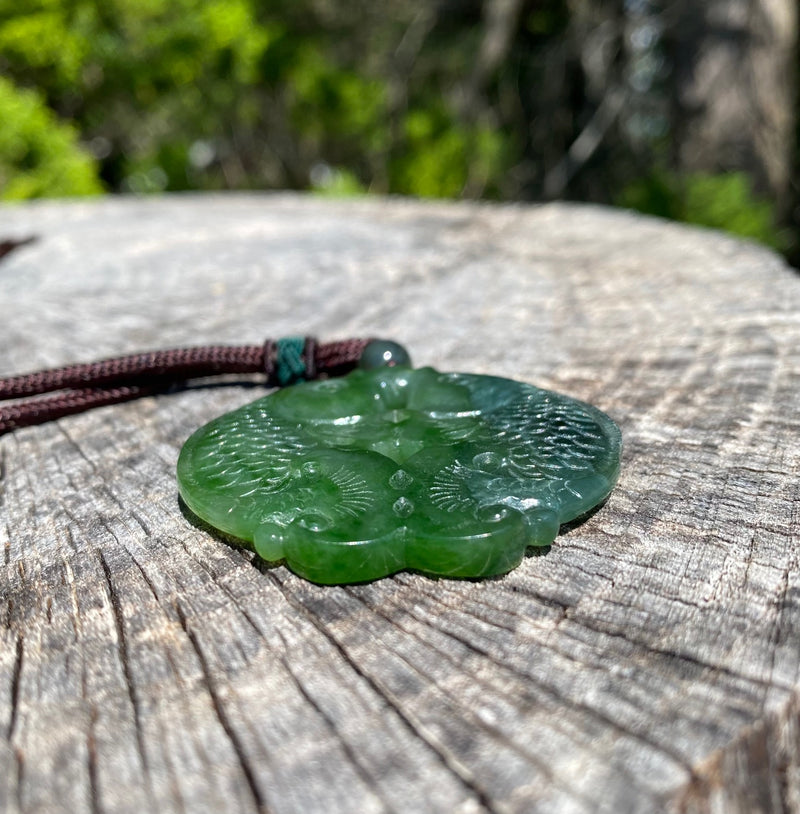 Fish jade pendant clearance