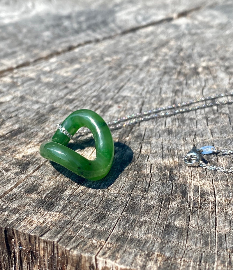 Jade Twist Pendant - GMJ9
