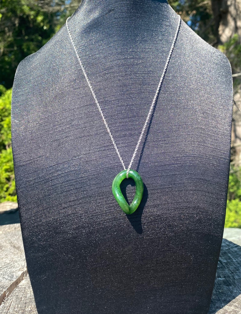 Jade Twist Pendant - GMJ9