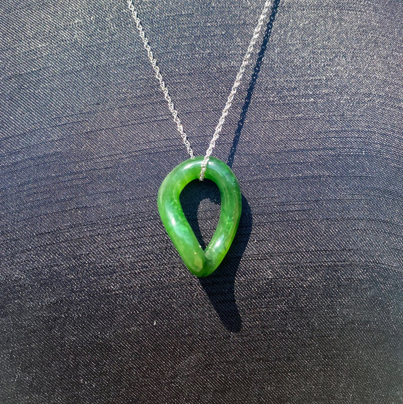 Jade Twist Pendant - GMJ9