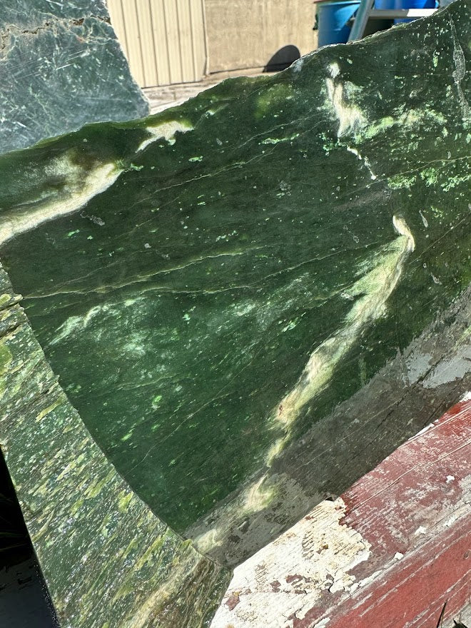 Canadian Jade Slab, 9lb 8oz