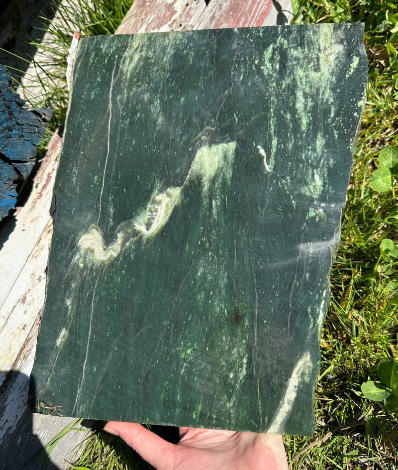 Canadian Jade Slab, 9lb 8oz