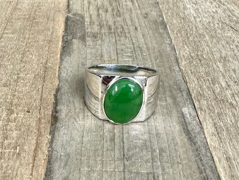 Large Ring, Diagonal Cab - Silver