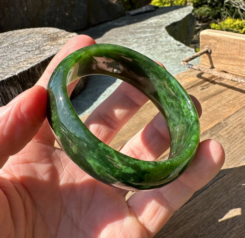 Oval Bangle, 60mm x 54mm (inside diameter)