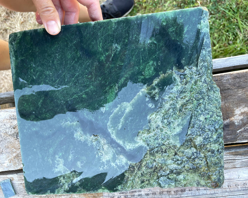 Jade Rough, 10.8lbs from the Ogden Mountain Mine