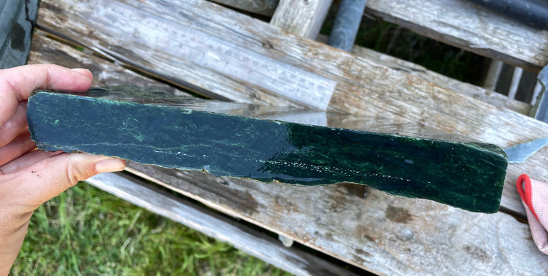 Jade Rough, 10.8lbs from the Ogden Mountain Mine