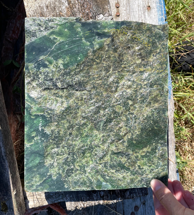Jade Rough, 10.8lbs from the Ogden Mountain Mine
