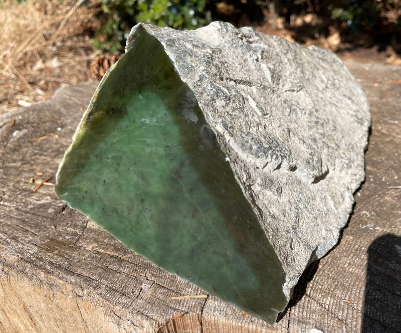 Jade Rough, 9.15lbs from the Ogden Mountain Mine