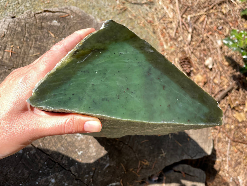 Jade Rough, 9.15lbs from the Ogden Mountain Mine