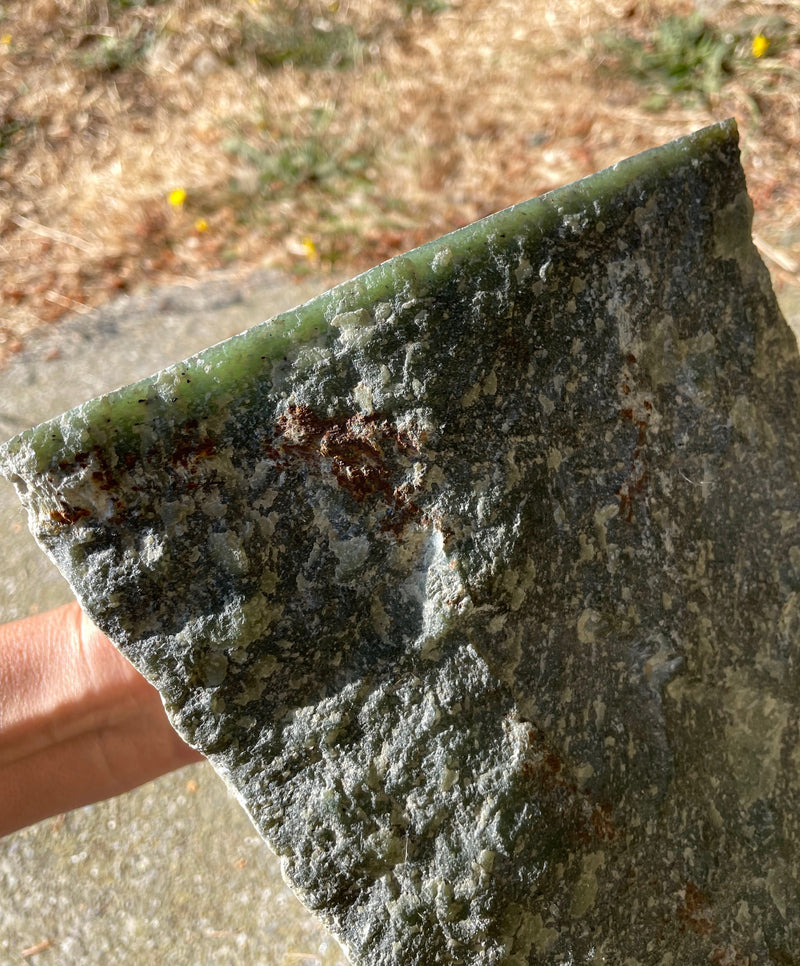 Jade Rough, 9.15lbs from the Ogden Mountain Mine