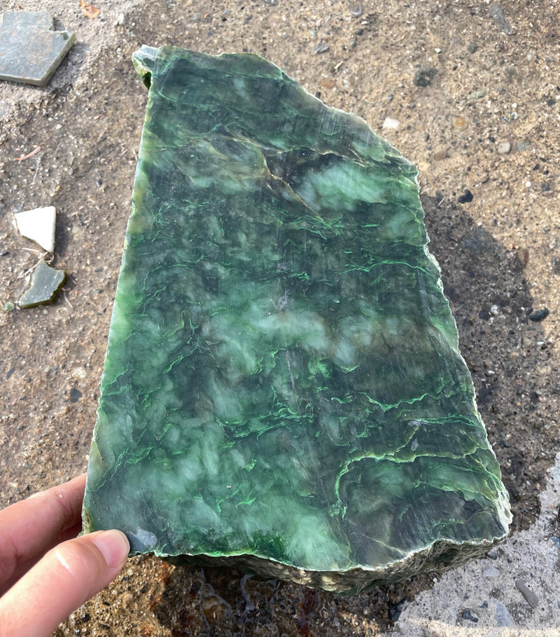 Polar Jade Rough Specimen, 8.4lbs