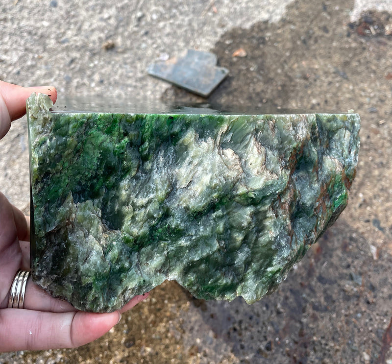 Polar Jade Rough Specimen, 8.4lbs