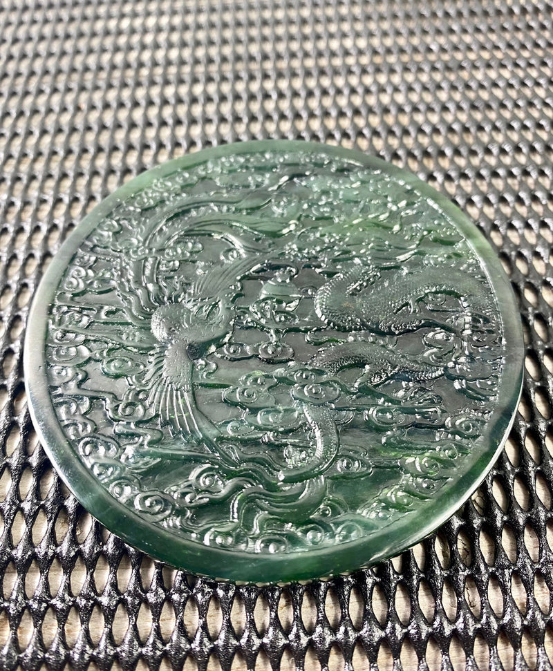 Dragon and Phoenix Medallion - 3"