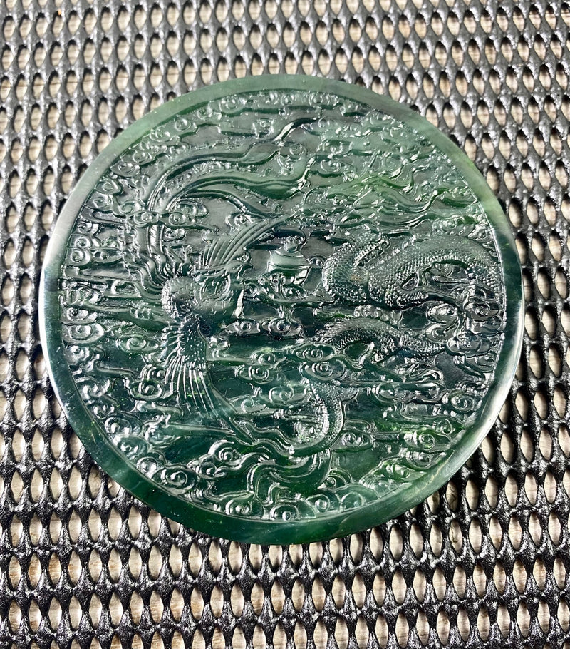 Dragon and Phoenix Medallion - 3"