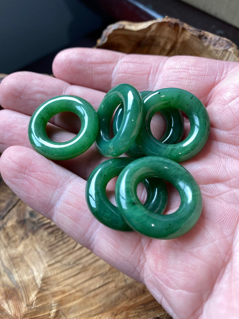 Jade Donut Pendant, 2810