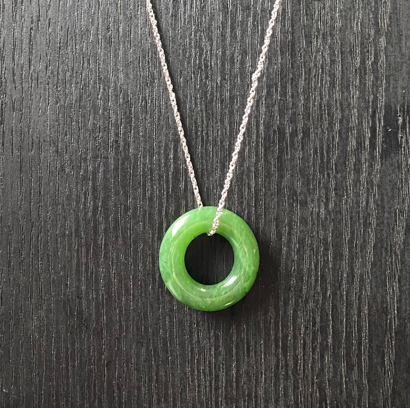 Jade Donut Pendant, 2810