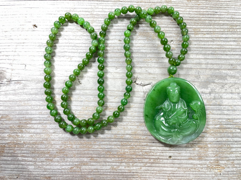 Beaded Guanyin Necklace - Only 1**