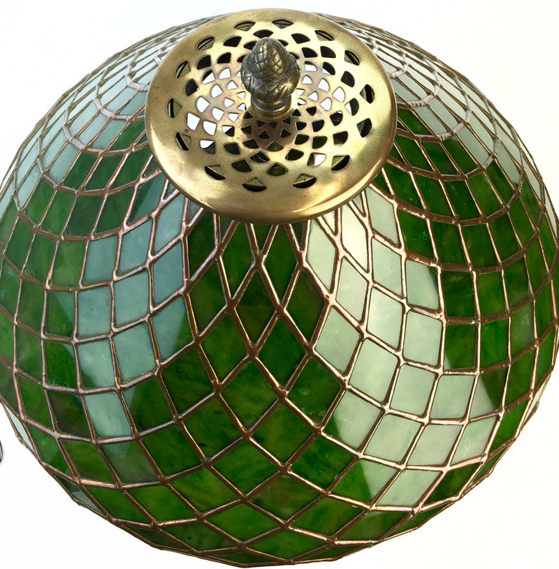 CANADIAN JADE LAMP BY TOM TALPEY